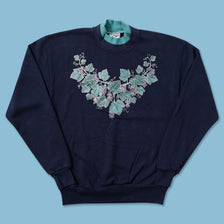 Vintage Leaves Sweater Small - Double Double Vintage