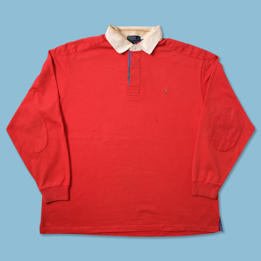 Vintage Polo Ralph Lauren Rugby Sweater 3XL - Double Double Vintage