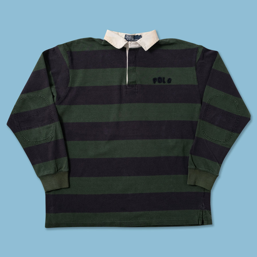 Vintage Polo Ralph Lauren Rugby Sweater Large - Double Double Vintage
