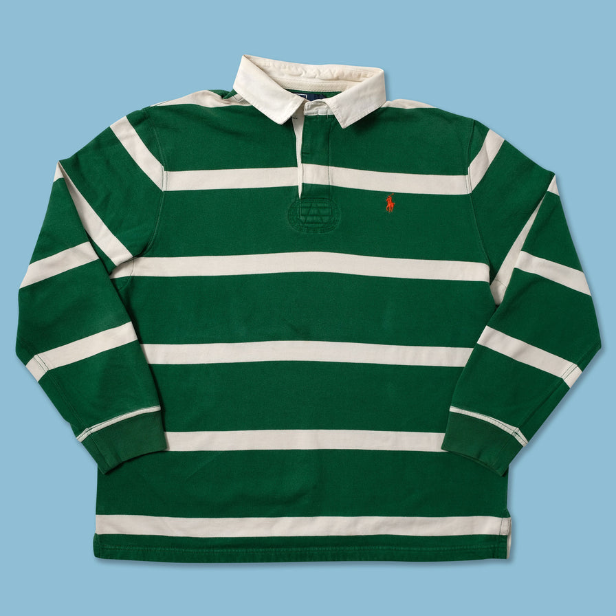 Vintage Polo Ralph Lauren Rugby Sweater Large - Double Double Vintage