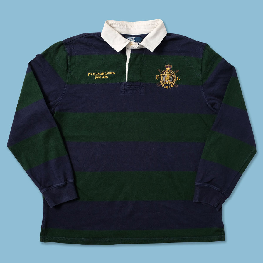 Vintage Polo Ralph Lauren Rugby Sweater Large - Double Double Vintage