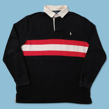 Vintage Polo Ralph Lauren Rugby Sweater XLarge - Double Double Vintage