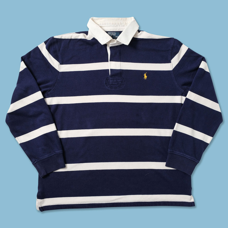 Vintage Polo Ralph Lauren Rugby Sweater Large - Double Double Vintage