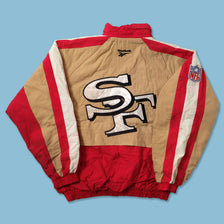 Vintage Reebok San Francisco 49ers Padded Jacket XLarge