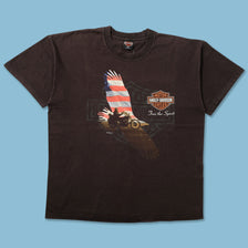 1996 Harley Davidson T-Shirt XLarge - Double Double Vintage