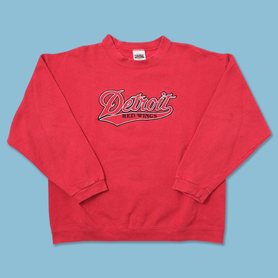 Vintage Detroit Red Wings Sweater Medium - Double Double Vintage