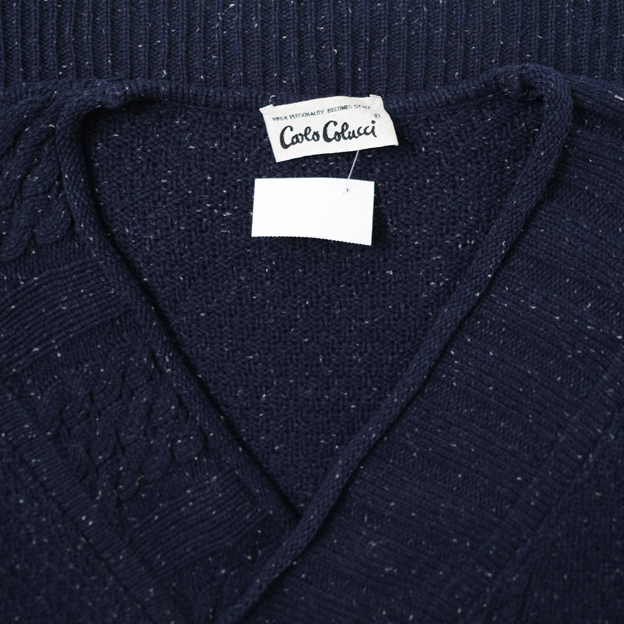 Vintage Carlo Colucci Sweater XLarge - Double Double Vintage