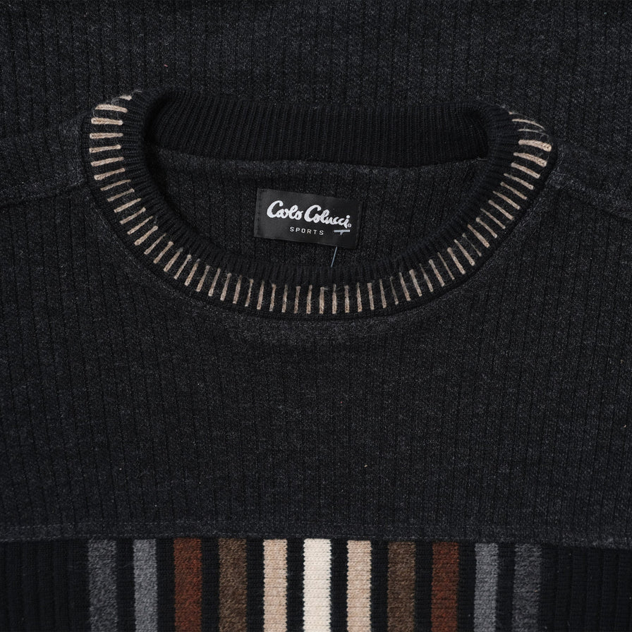 Vintage Carlo Colucci Sports Sweater Large - Double Double Vintage