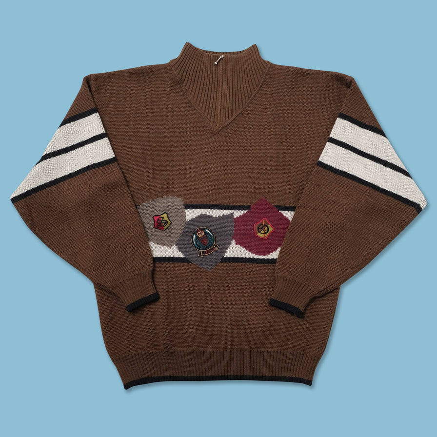 Vintage S. Oliver Q-Zip Sweater Large - Double Double Vintage