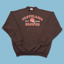 Vintage Cleveland Browns Sweater Large - Double Double Vintage