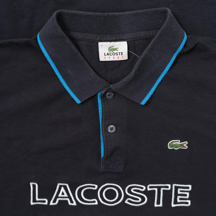 Vintage Lacoste Sport Polo Large - Double Double Vintage