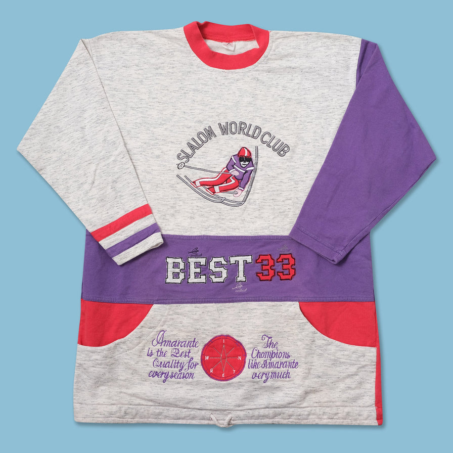 Vintage Ski Short Sleeve Sweater Large / XLarge - Double Double Vintage