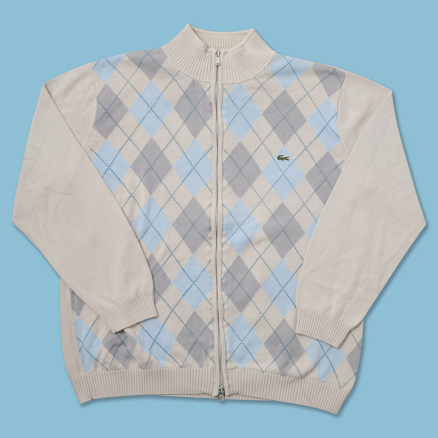 Vintage Lacoste Knit Jacket Medium - Double Double Vintage