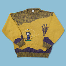 Vintage Golf Knit Sweater Medium - Double Double Vintage