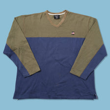 Vintage Polo Jeans V-Neck Sweater XLarge - Double Double Vintage