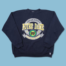 Vintage Notre Dame Sweater XXLarge - Double Double Vintage
