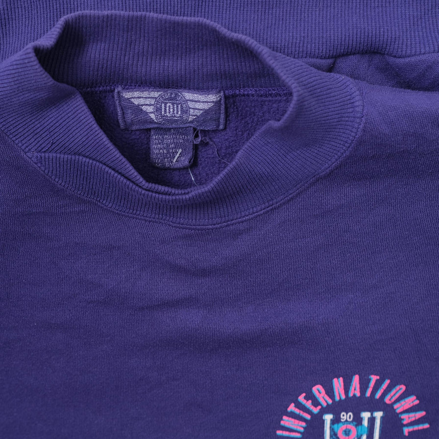 Vintage 1990 Fashion Network Sweater Large - Double Double Vintage