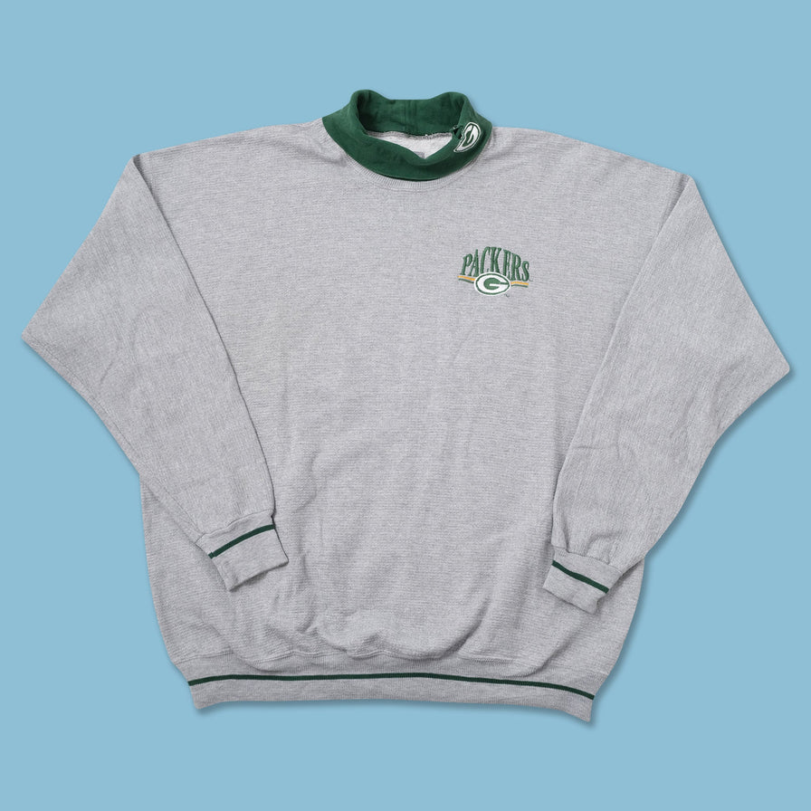 Vintage Greenbay Packers Turtleneck Sweater XXL - Double Double Vintage