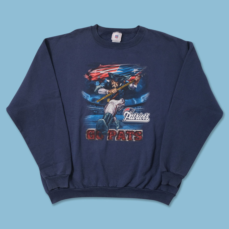 Vintage New England Patriots Sweater XLarge 