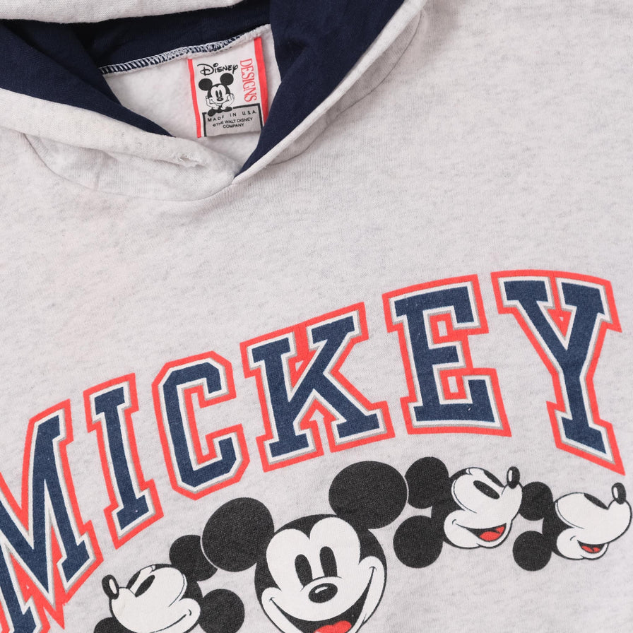 Vintage Mickey Mouse Hoody Large 