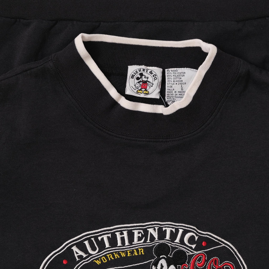 Vintage Mickey Mouse Sweater Large 