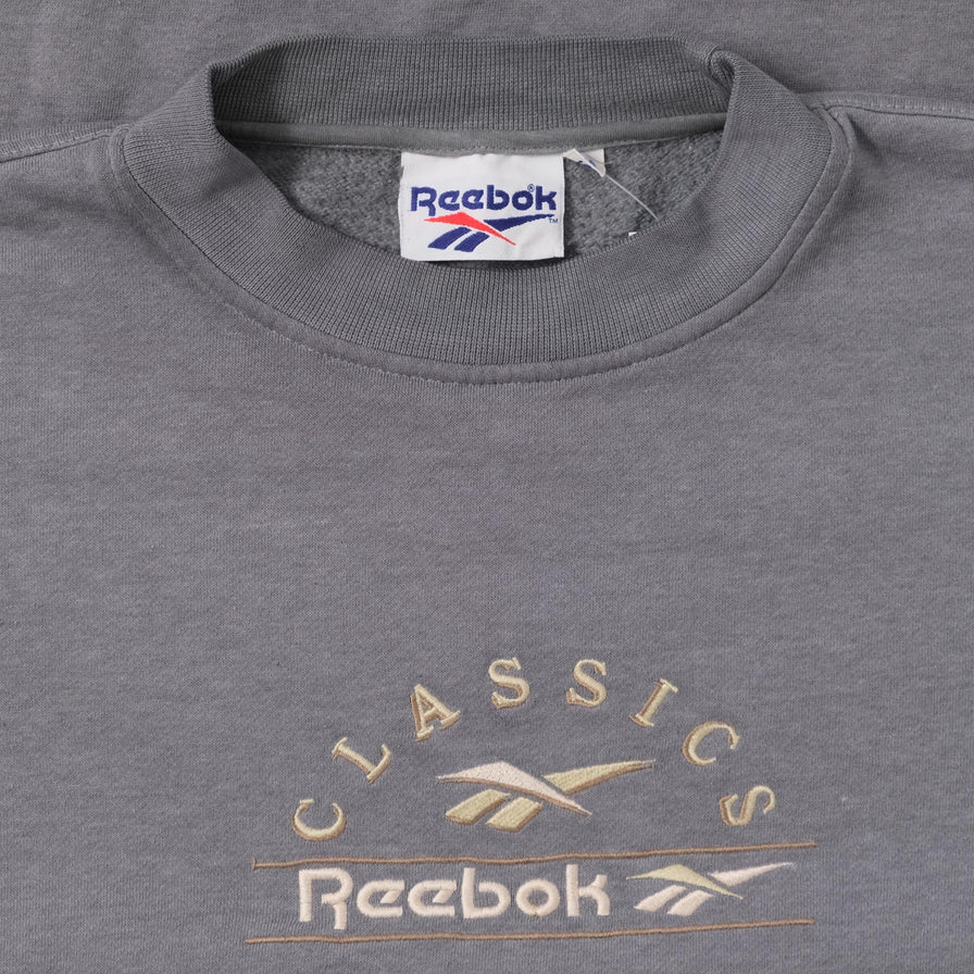 Vintage Women's Reebok Sweater Medium 