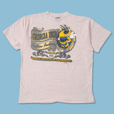 Vintage Georgia Tech Yellow Jackets T-Shirt Large 