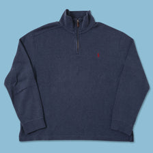Vintage Polo Ralph Lauren Q-Zip Sweater XLarge 