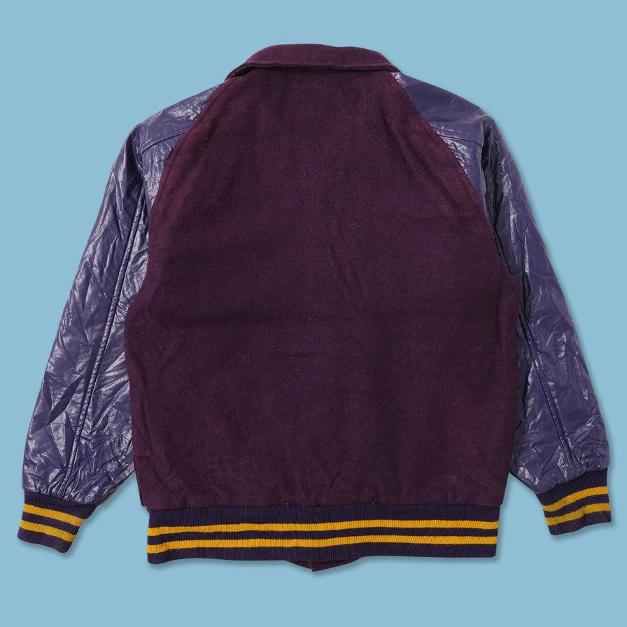 Vintage Wool Leather Varsity Jacket Medium 