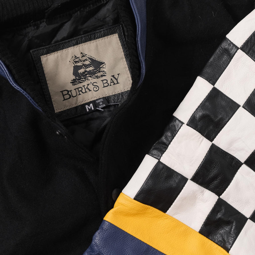 Vintage Wool Leather Varsity Jacket Medium 