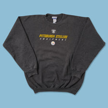 Vintage Reebok Pittsburgh Steelers Sweater Large 