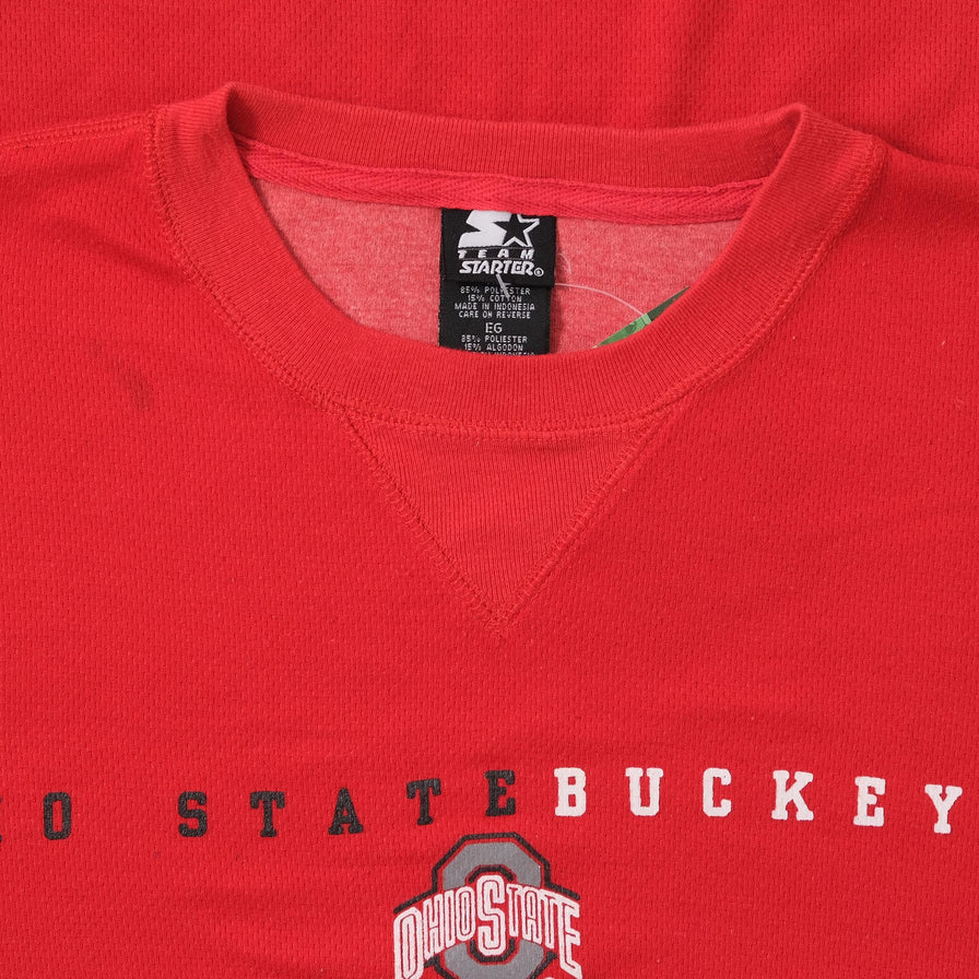Vintage Starter Ohio State Buckeyes Sweater XLarge 