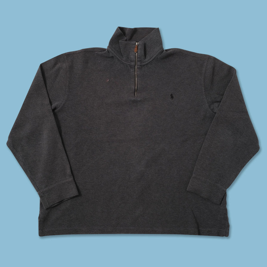 Vintage Polo Ralph Lauren Q-Zip Sweater XLarge 