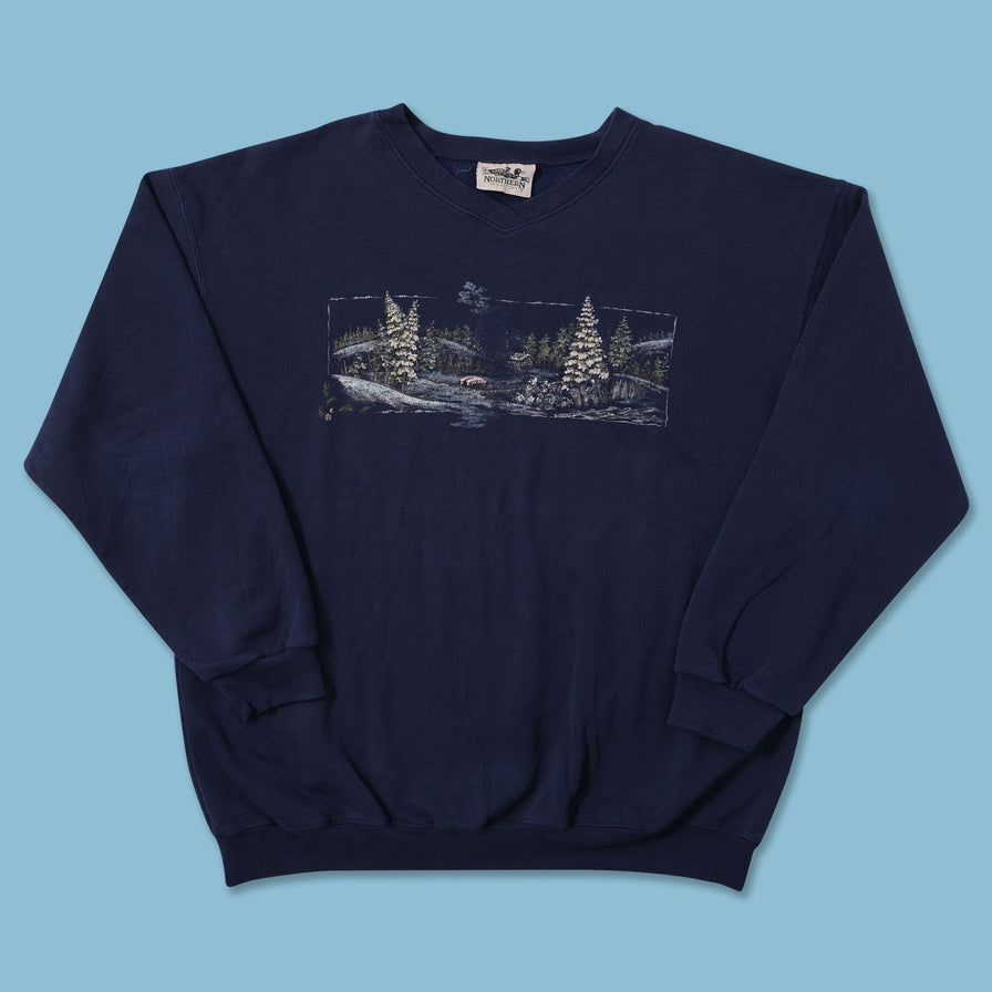 Vintage Nature Sweater Large 