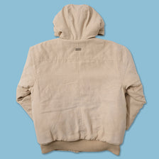 Y2K Karl Kani Velour Padded Jacket Medium 