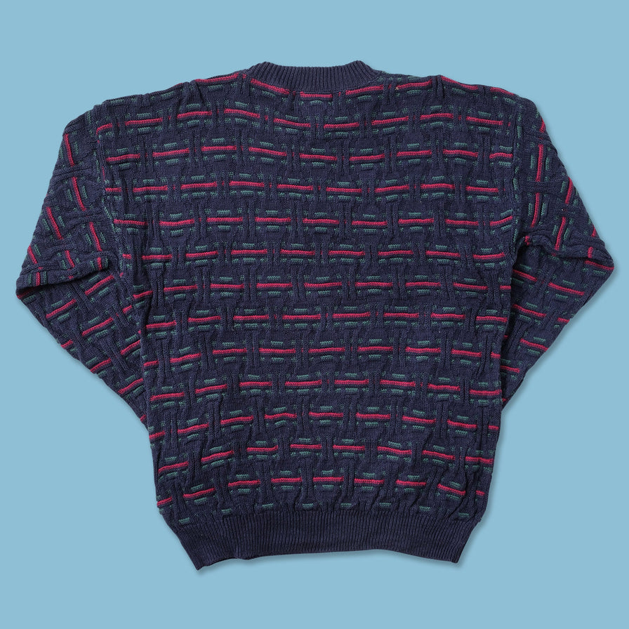 Vintage Coogi Style Knit Sweater Large 