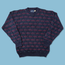 Vintage Coogi Style Knit Sweater Large 