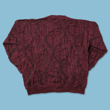 Vintage Coogi Style Knit Sweater Large 