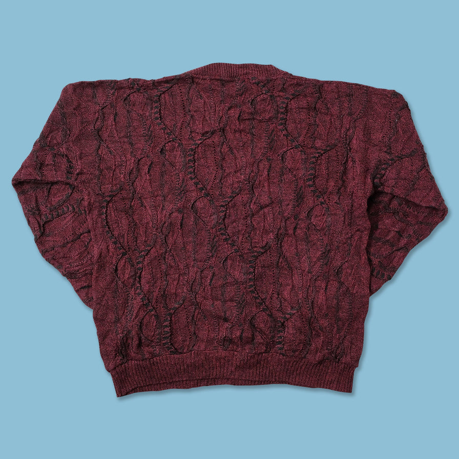 Vintage Coogi Style Knit Sweater Large 