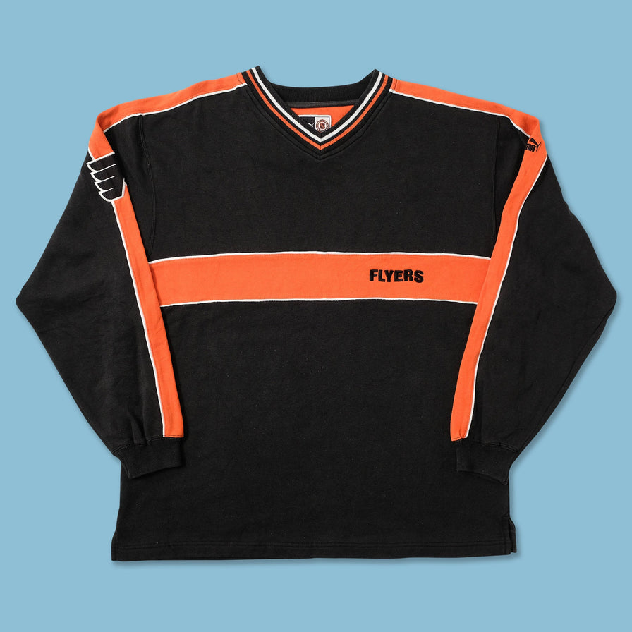 Vintage Puma Philadelphia Flyers Sweater Large 