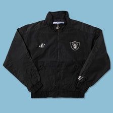 Vintage Oakland Raiders Track Jacket Large 