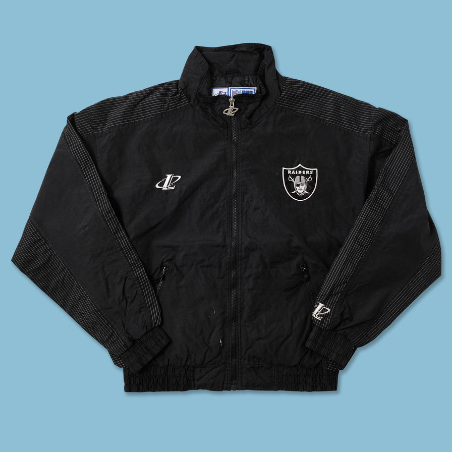 Vintage Oakland Raiders Track Jacket Large 