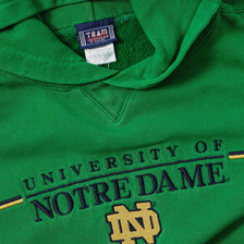 Vintage University of Notre Dame Hoody Large 