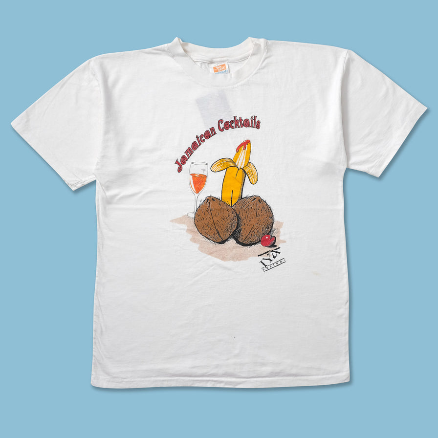 Vintage Jamaican Cocktails T-Shirt Medium 