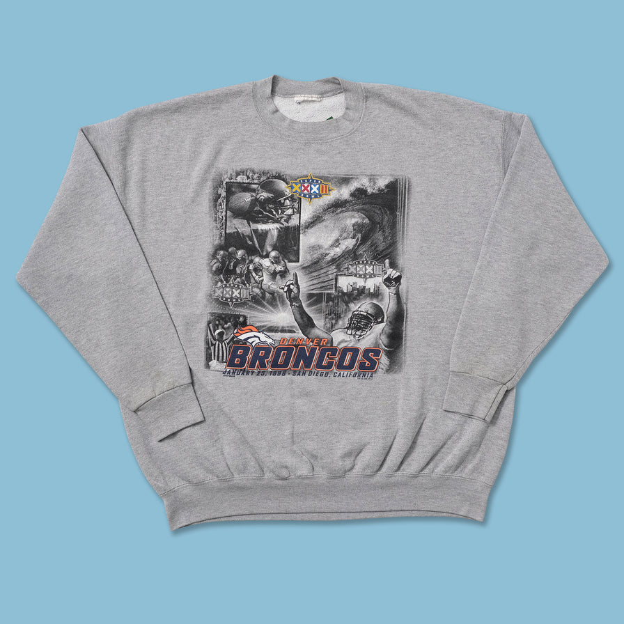 1998 Denver Broncos Sweater XXL 