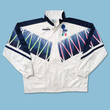Vintage Diadora Italy Track Jacket Medium 