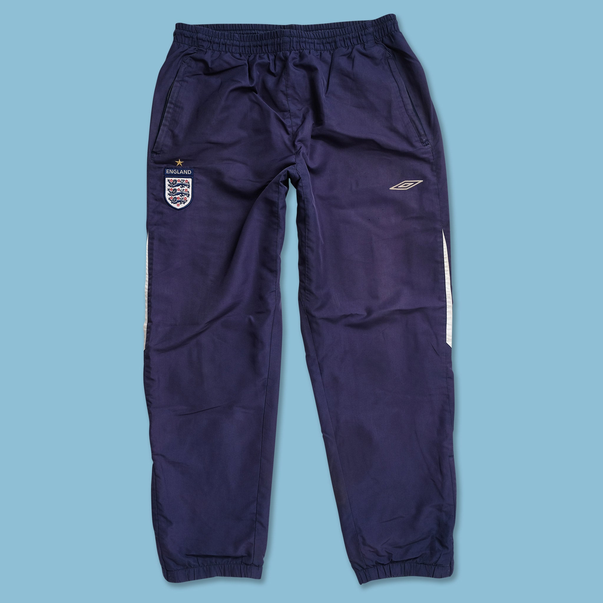 Vintage Umbro England Track Pants Large Double Double Vintage