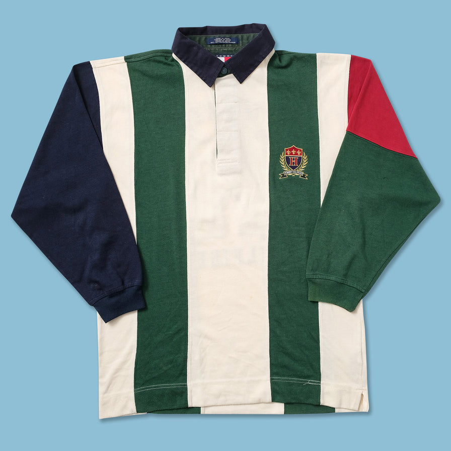 Vintage Tommy Hilfiger Rugby Sweater Large 