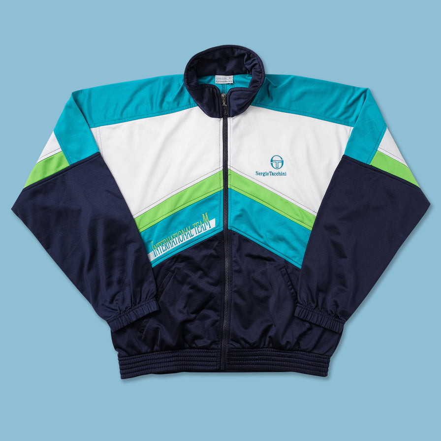 Vintage Sergio Tacchini Track Jacket Medium 