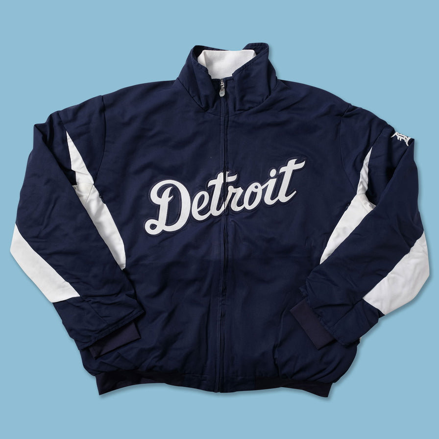 Detroit Tigers Padded Jacket Large - Double Double Vintage